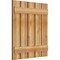 Ekena Millwork Spaced Board-n-Batten Shutters, Rough Sawn Western Red Cedar, 28 7/8W x 32H, PR RBS06S29X032RWR - alternate 3